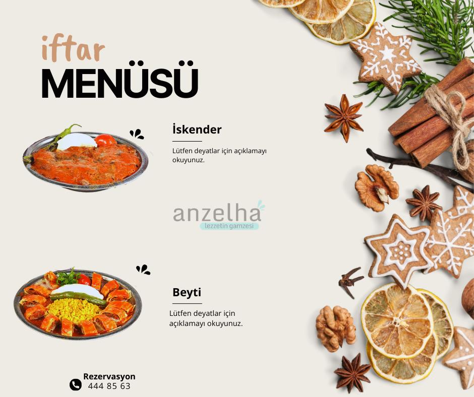 İftar Menüsü ( 3 )
